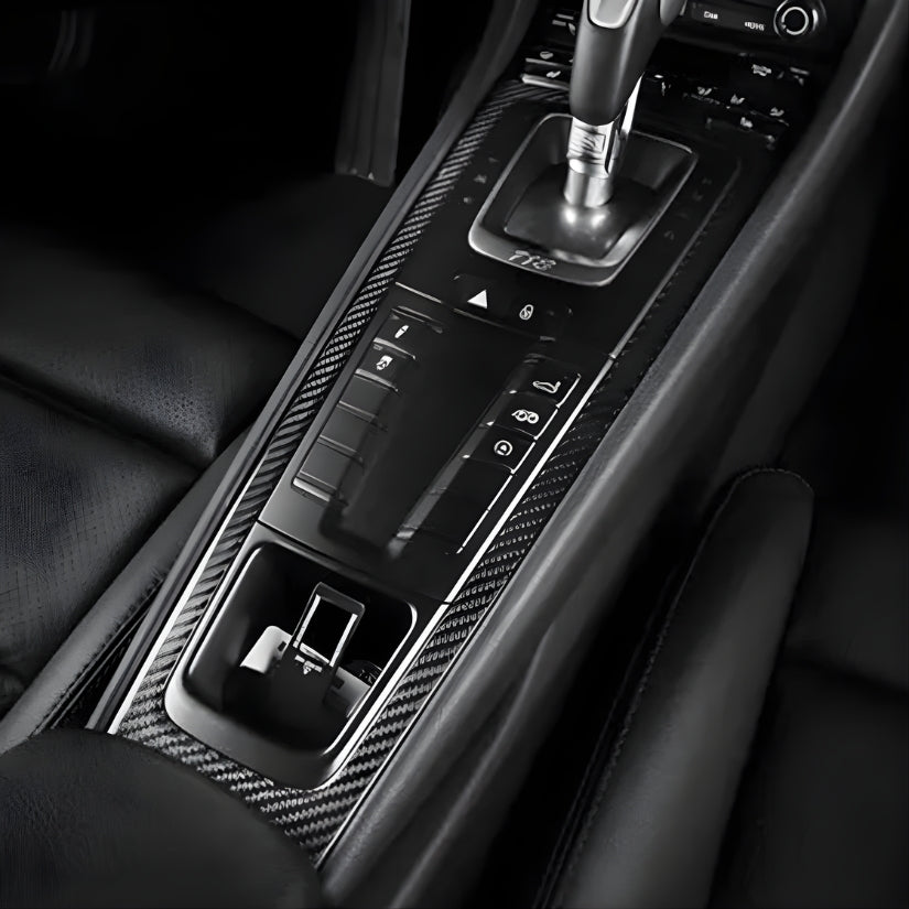 Pack de Garnitures Intérieures Carbone Porsche 911 et 718 Cayman