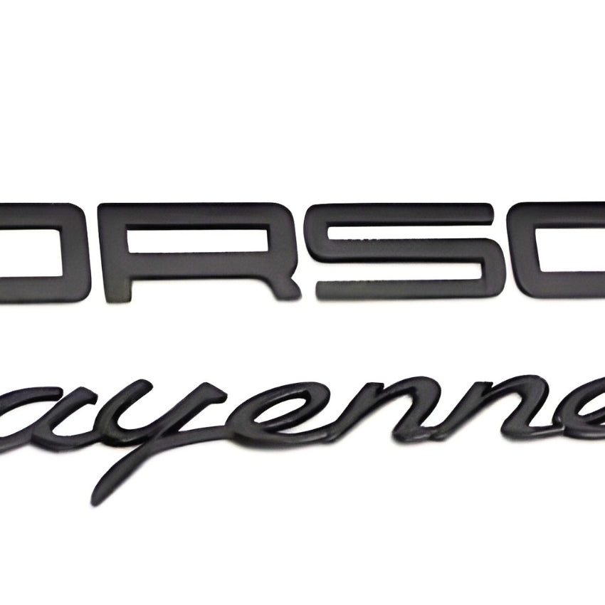 Logo lettres PORSCHE pour arrière