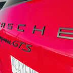 Logo lettres PORSCHE pour arrière