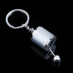 Porte-clés gadget mini levier de vitesse articulé 6 rapports