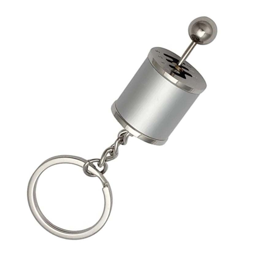 Porte-clés gadget mini levier de vitesse articulé 6 rapports