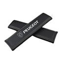 Paire de fourreaux de ceinture de sécurité logo Peugeot Sport