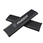 Paire de fourreaux de ceinture de sécurité logo Peugeot Sport