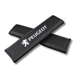 Paire de fourreaux de ceinture de sécurité logo Peugeot Sport