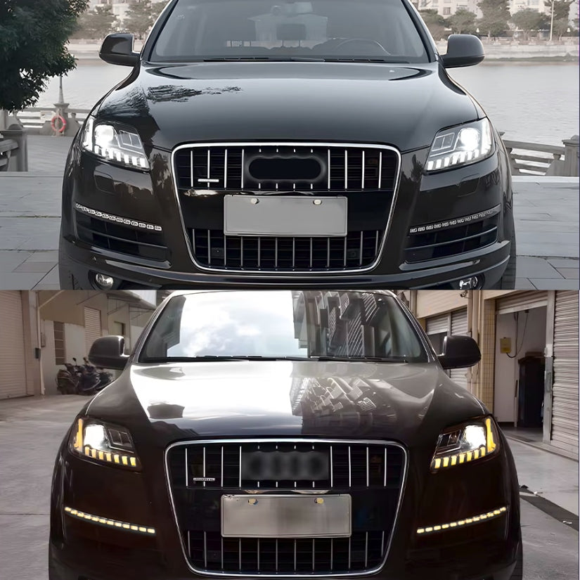 Optiques de Phares LED avec Signature Lumineuse Audi Q7 4L