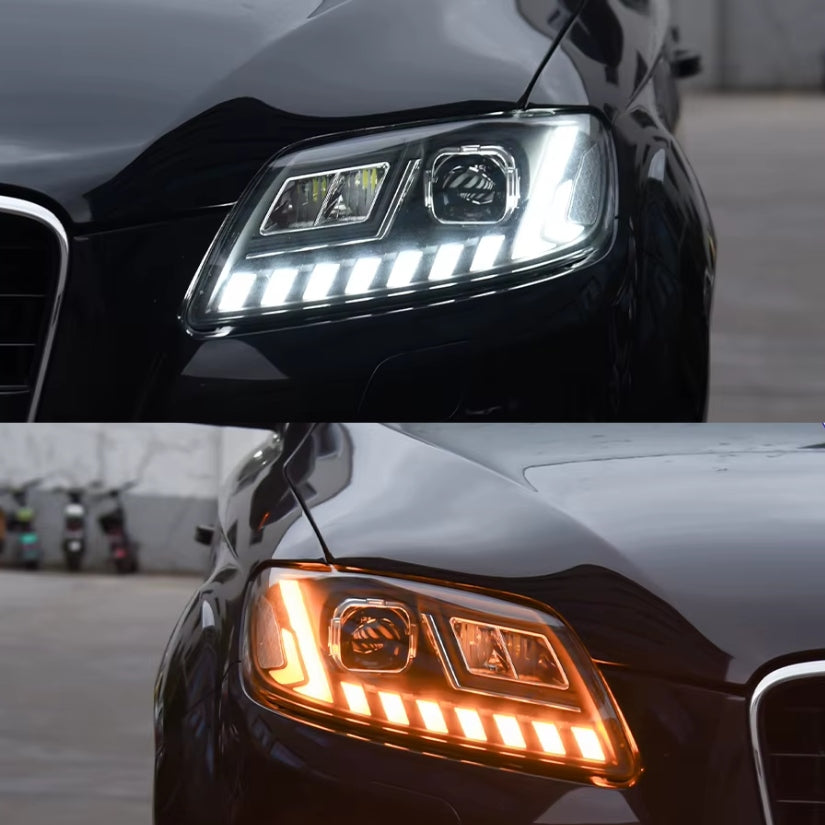 Optiques de Phares LED avec Signature Lumineuse Audi Q7 4L