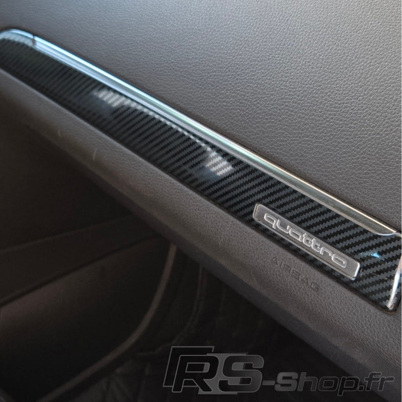 Éléments de Décoration Intérieure Look Carbone Audi Q7 4M