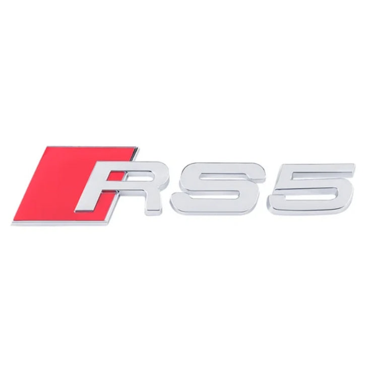 Logo RS noir pour Audi RS3 RS4 RS5 RS6 RSQ8
