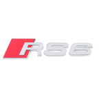 Logo RS noir pour Audi RS3 RS4 RS5 RS6 RSQ8