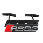 Logo RS noir pour Audi RS3 RS4 RS5 RS6 RSQ8