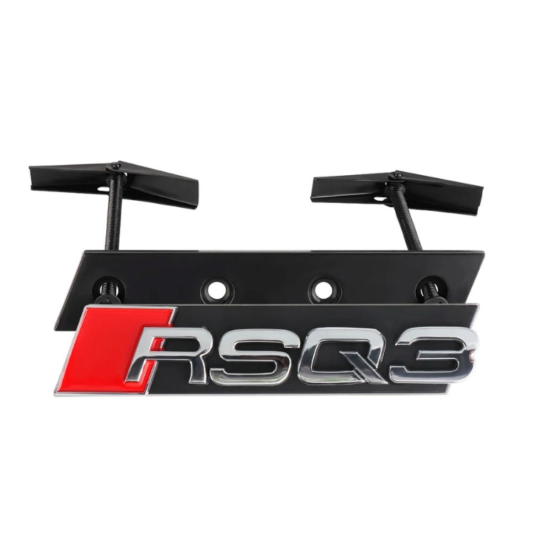 Logo RS noir pour Audi RS3 RS4 RS5 RS6 RSQ8