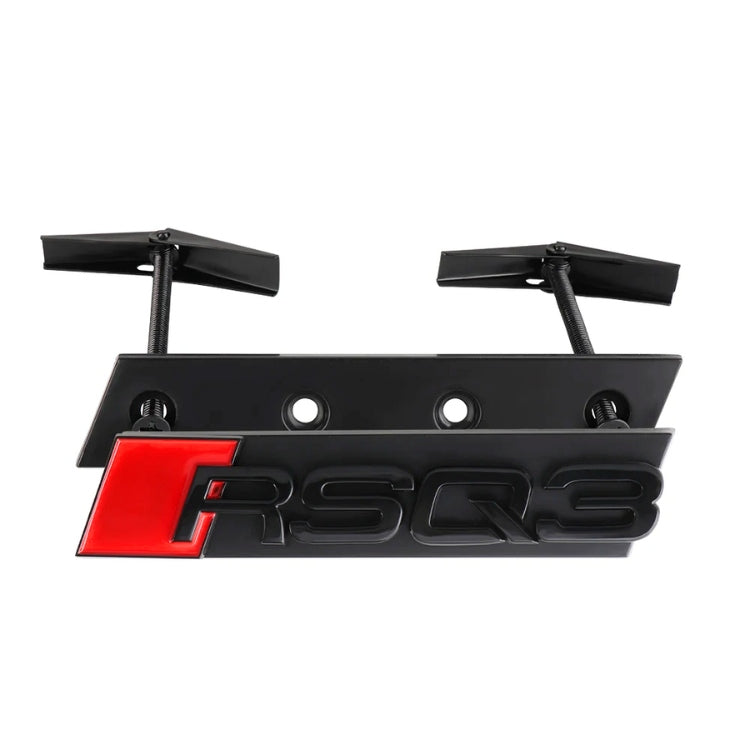 Logo RS noir pour Audi RS3 RS4 RS5 RS6 RSQ8