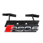 Logo RS noir pour Audi RS3 RS4 RS5 RS6 RSQ8