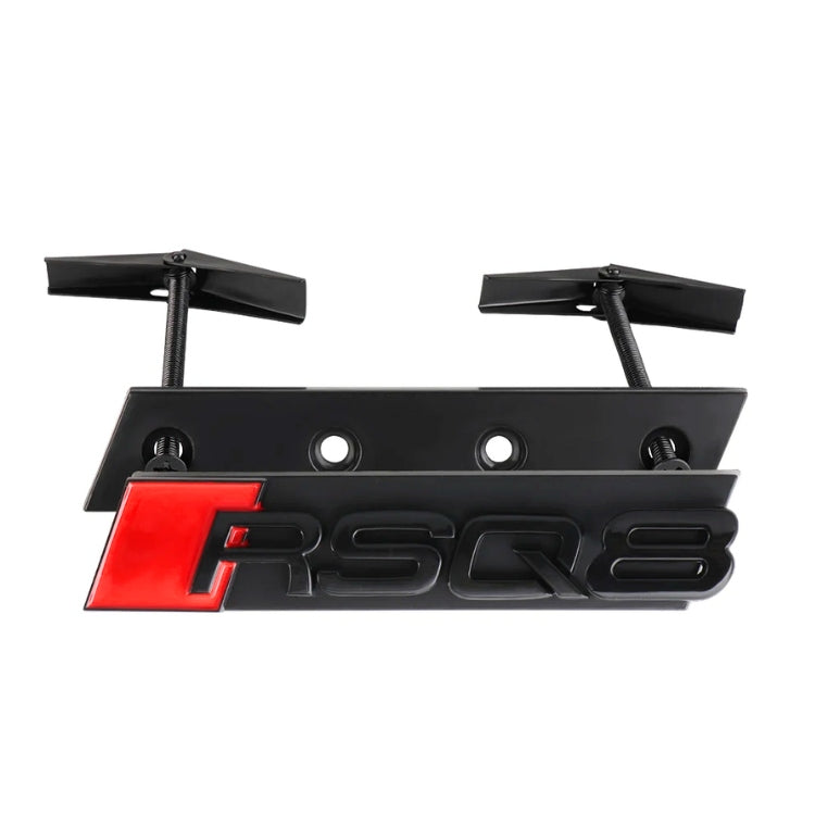 Logo RS noir pour Audi RS3 RS4 RS5 RS6 RSQ8