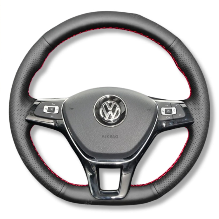 Housse de volant compatible Volkswagen Golf 7 / Polo 6R 6C / Tiguan