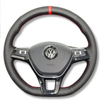 Housse de volant compatible Volkswagen Golf 7 / Polo 6R 6C / Tiguan