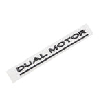 Logo Dual Motor noir mat pour Tesla Model 3 / Y
