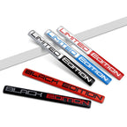 Autocollant badge Limited Edition / Black Edition universel