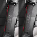 Fourreaux de ceinture en Alcantara logo GTI - Look Racing