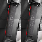 Fourreaux de ceinture en Alcantara logo GTI - Look Racing