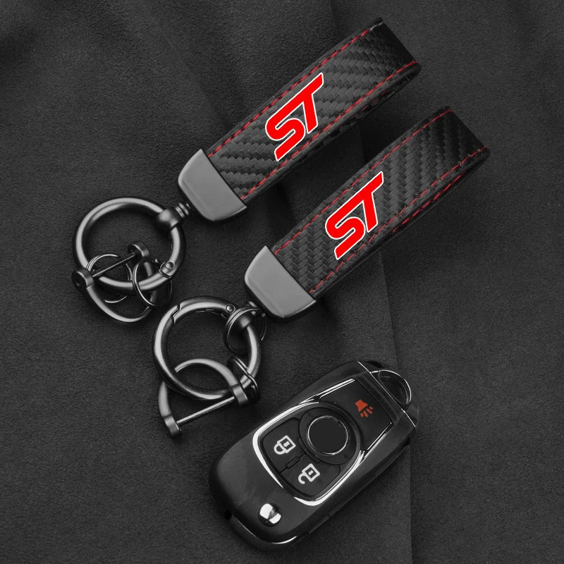 Porte-clés logo Ford ST-Line pour Focus et Fiesta