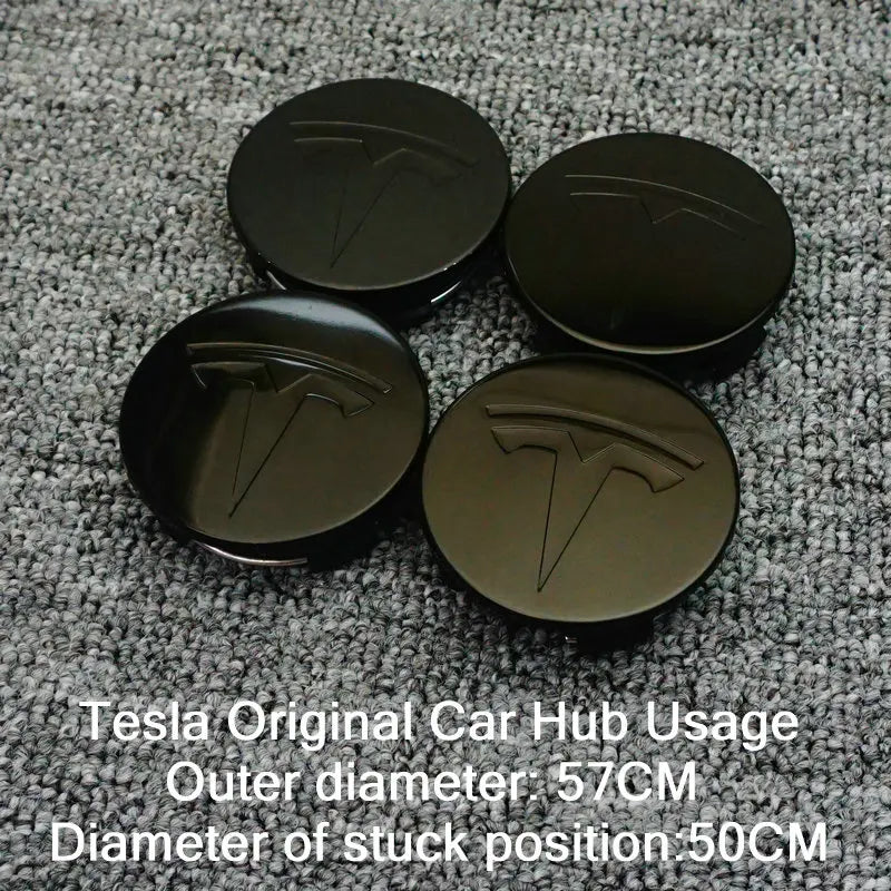 Cache-Moyeux de Jantes Tesla Model 3 / Model Y / Model S / Model X