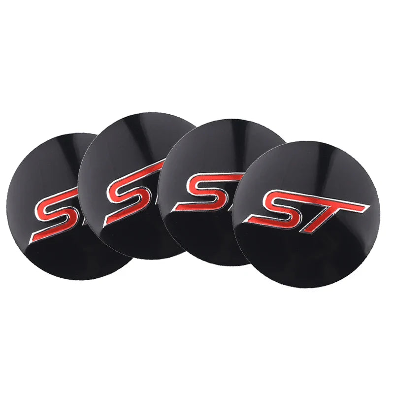 Bouchons de Centre de Roue Ford Performance / ST pour Jantes