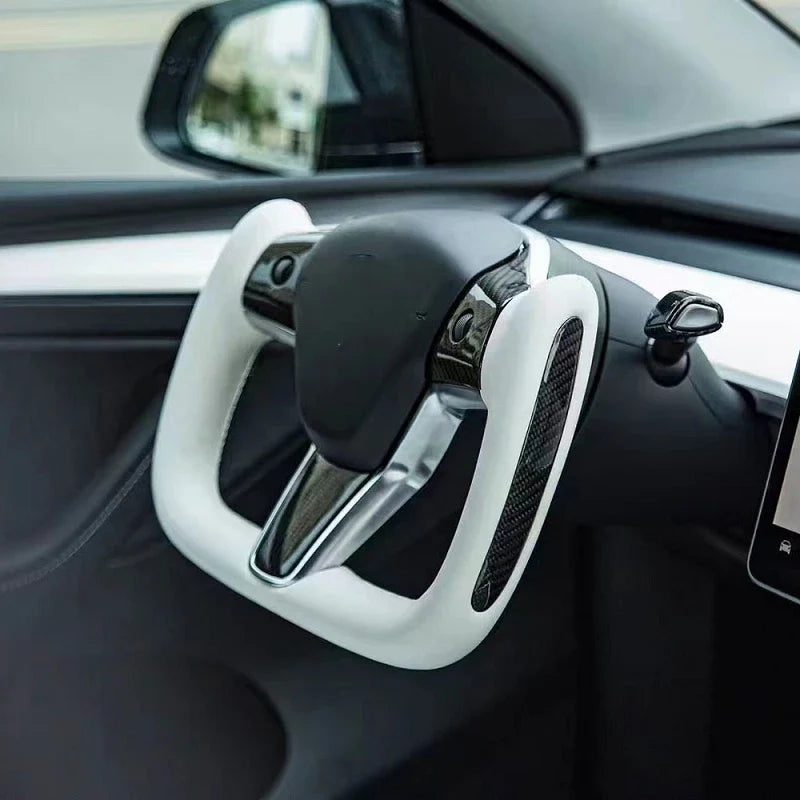 Volant Yoke type aviation pour Tesla Model 3 et Model Y