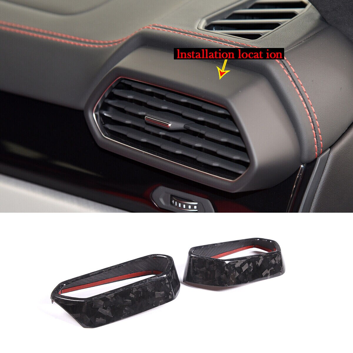 Pack d'Inserts Intérieurs en Carbone Forgé pour Lamborghini Urus