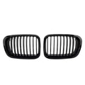 Grilles de Calandre Double Pont Noir pour BMW Série 3 E46 (Phase 1 & 2)