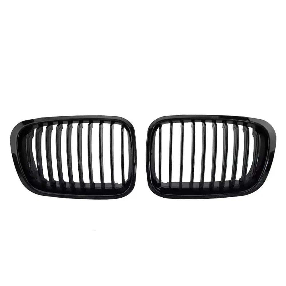 Grilles de Calandre Double Pont Noir pour BMW Série 3 E46 (Phase 1 & 2)