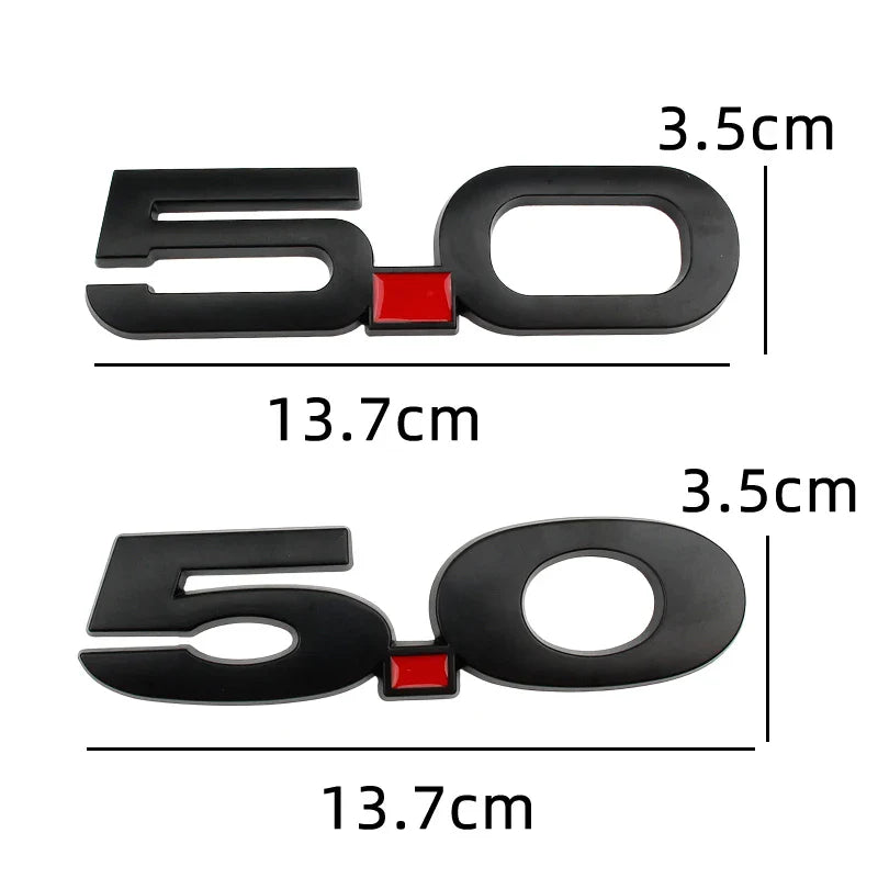 Logo badge d'aile Ford Mustang 5.0 Coyote