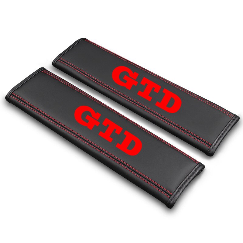 Fourreaux de ceinture brodés logo GTD pour Volkswagen