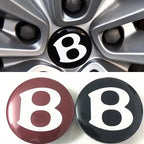 Caches Moyeux de Jantes Luxe compatible Bentley - Set de 4