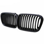 Grilles de Calandre Double Pont Noir pour BMW Série 3 E46 (Phase 1 & 2)