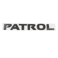 Logo monogramme PATROL noir pour Nissan