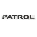 Logo monogramme PATROL noir pour Nissan