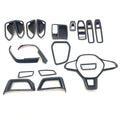 Kit d'inserts habitacle finition carbone pour Renault Clio V