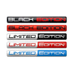 Autocollant badge Limited Edition / Black Edition universel