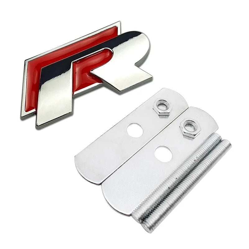Logo badge R Arrière/Avant pour Volkswagen Golf