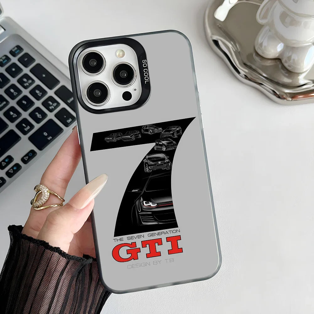 Étui de Protection iPhone Volkswagen Golf GTI Design