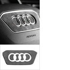Insert autocollant de volant style alcantara pour Audi