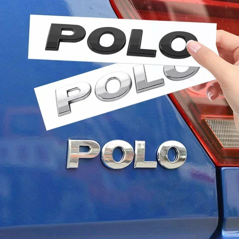 Logo monogramme POLO pour coffre Volkswagen Polo