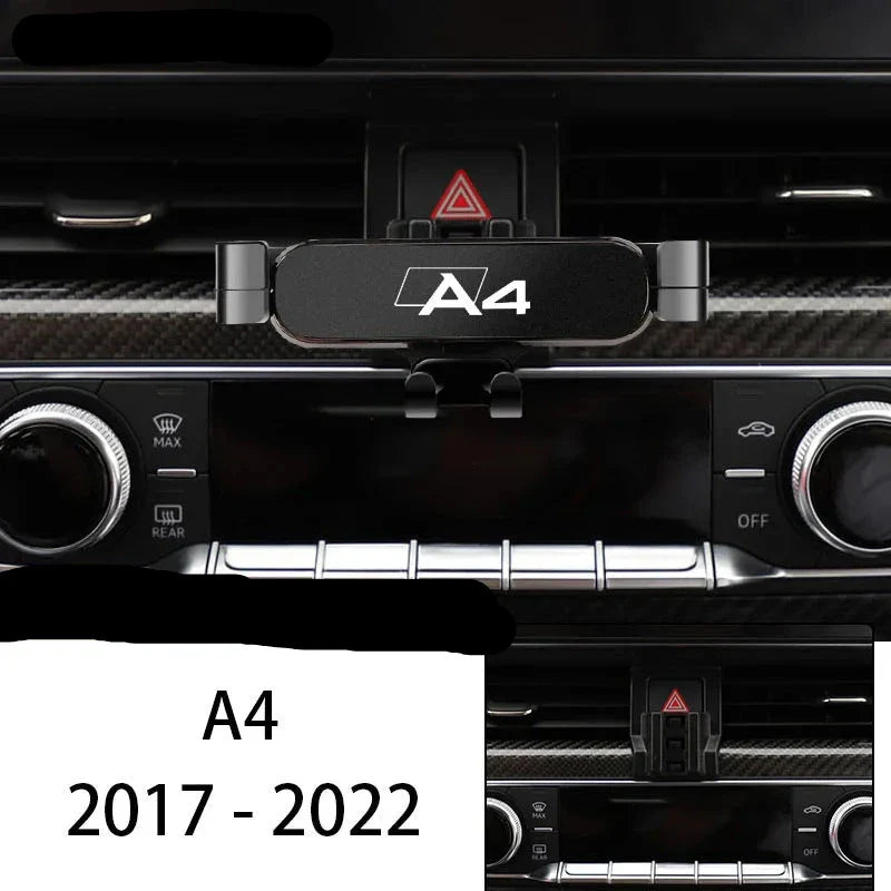 Support de téléphone pour Audi A4 S4 RS4 B8 B9