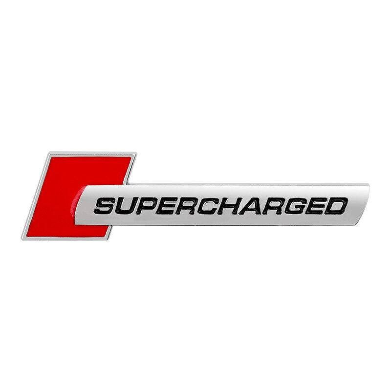 Logo Supercharged pour Audi V6T