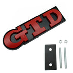 Logo GTD de remplacement pour Volkswagen Golf