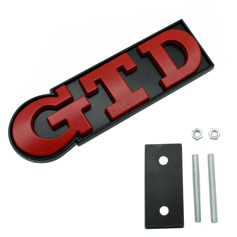 Logo GTD de remplacement pour Volkswagen Golf