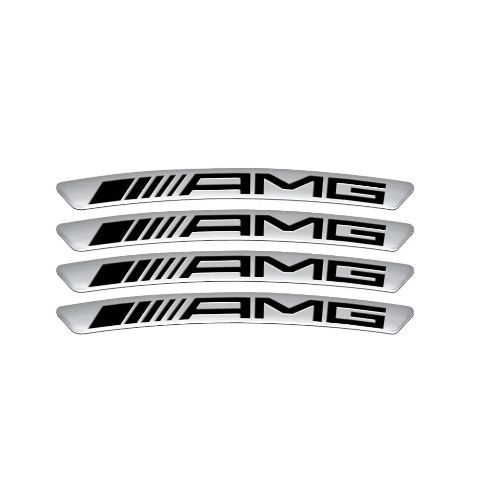 Autocollant logo Mercedes-AMG pour jantes ou carrosserie