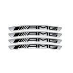Autocollant logo Mercedes-AMG pour jantes ou carrosserie
