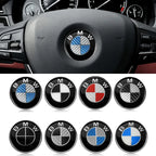 Logo autocollant pour centre de volant BMW
